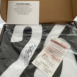 Leveon Bell autographed jersey Steelers